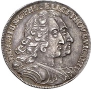 ¼ Thaler - Charles Philip Vicariat obverse image