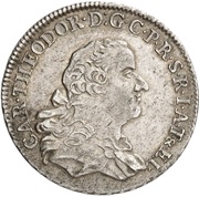 ¼ Thaler - Charles Theodor obverse image