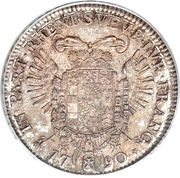 ½ Thaler - Charles Theodor, Germany, 1790 reverse image