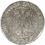 1 Guldengroschen - Louis V, Germany, 1525 reverse image