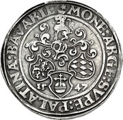 1 Thaler - Frederick II, Germany, 1545-1549 reverse image