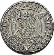 1 Thaler - John Casimir, Germany, 1578-1579 reverse image