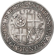 1 Thaler - John Casimir, Germany, 1587-1589 reverse image
