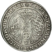 1 Thaler - Frederick V, Germany, 1621 reverse image