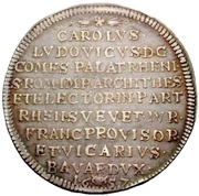 1 Thaler - Charles Louis Vikariatstaler obverse image