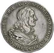 1 Thaler - Charles Louis obverse image