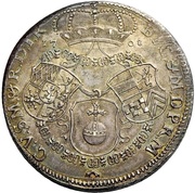 1 Thaler - John William, Germany, 1708 reverse image
