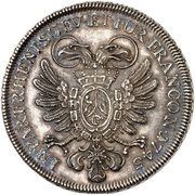 1 Thaler - Charles Theodor, Germany, 1745 reverse image