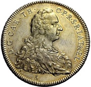 1 Thaler - Charles Theodore Ausbeutetaler obverse image