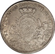 1 Thaler - Charles Theodor, Germany, 1753 reverse image