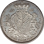1 Thaler - Charles Theodor, Germany, 1766 reverse image