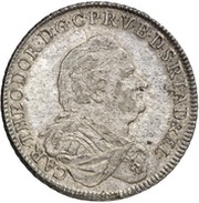 1 Thaler - Charles Theodore Konventionstaler obverse image