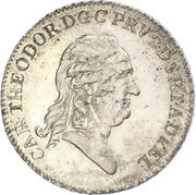 1 Thaler - Charles Theodor obverse image