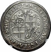 2 Thalers - John Casimir, Germany, 1590 reverse image