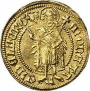 1 Goldgulden - Rupert III, Germany, 1402 reverse image