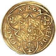1 Goldgulden - Frederick II, Germany, 1544-1556 reverse image