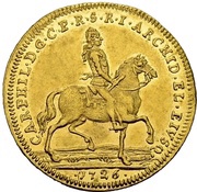 1 Ducat - Charles Philip obverse image