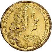 1 Ducat - Charles Philip Rheingolddukat obverse image