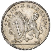 1 Ducat - Charles Theodore Silver pattern strike; Reign obverse image
