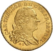 1 Ducat - Charles Theodore Rheingold-Dukat obverse image