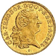 1 Ducat - Charles Theodor obverse image