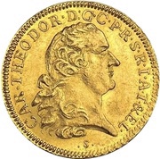 1 Ducat - Charles Theodor obverse image