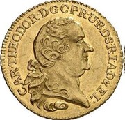 1 Ducat - Charles Theodore Rheingold-Dukat obverse image