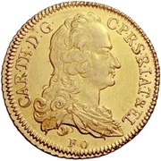 1 Pistole - Charles Theodor obverse image