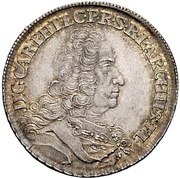 2 Ducats - Charles Philip Silver pattern strike obverse image