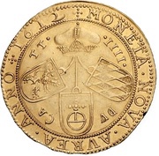 4 Ducats - Frederick V, Germany, 1612 reverse image
