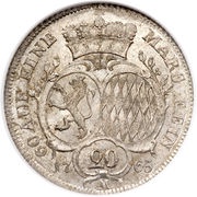 20 Kreuzers - Christian IV, Germany, 1765-1768 reverse image
