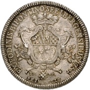 1 Thaler - Christian IV Ausbeutetaler, Germany, 1754 reverse image