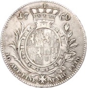 1 Thaler - Christian IV, Germany, 1759-1763 reverse image