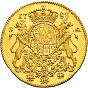 1 Ducat - Charles II August, Germany, 1788 reverse image