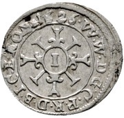 1 Kreuzer - Wolfgang William obverse image