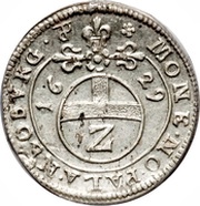 2 Kreuzers - Wolfgang William, Germany, 1623-1634 reverse image