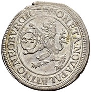 24 Kreuzer - Wolfgang William Kipper, Germany, 1621 reverse image