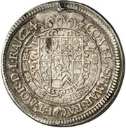 ½ Thaler - Wolfgang William, Germany, 1624 reverse image