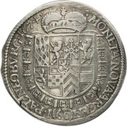 1 Gulden - Philip William of Neuburg, Germany, 1674 reverse image