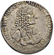 1 Gulden - Philip William obverse image