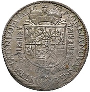 1 Gulden - Philip William, Germany, 1674-1675 reverse image
