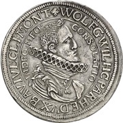 1 Thaler - Wolfgang William obverse image