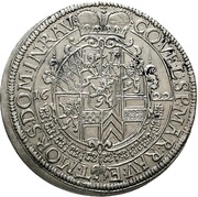 1 Thaler - Wolfgang William, Germany, 1622 reverse image