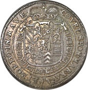 1 Thaler - Wolfgang William, Germany, 1623 reverse image