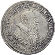 1 Thaler - Wolfgang William obverse image
