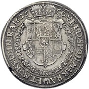 1 Thaler - Wolfgang William, Germany, 1626 reverse image