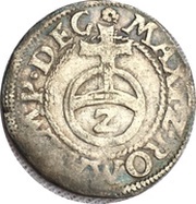 2 Kreuzers - Richard, Germany, 1570-1577 reverse image
