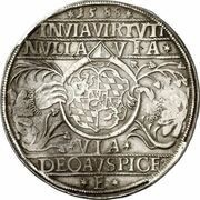 1 Thaler - George John, Germany, 1588 reverse image