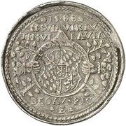 1 Thaler - George John, Germany, 1588 reverse image
