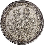 1 Thaler - Leopold Louis, Germany, 1673-1674 reverse image